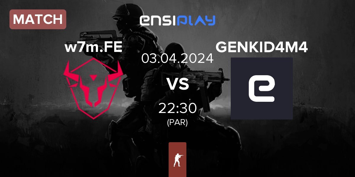 Match w7m esports Female w7m.FE vs GENKID4M4 | 03.04