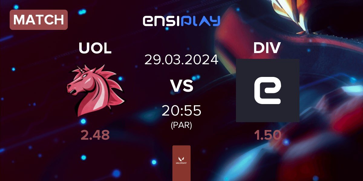 Match Unicorns of Love UOL vs DIVIZON DIV | 29.03