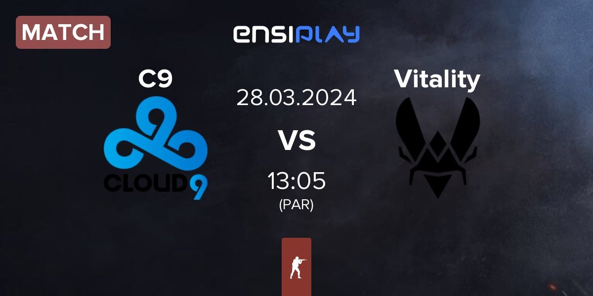 Match Cloud9 C9 vs Team Vitality Vitality | 28.03