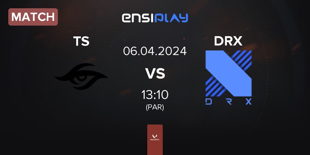 Match Team Secret TS vs DRX | 06.04