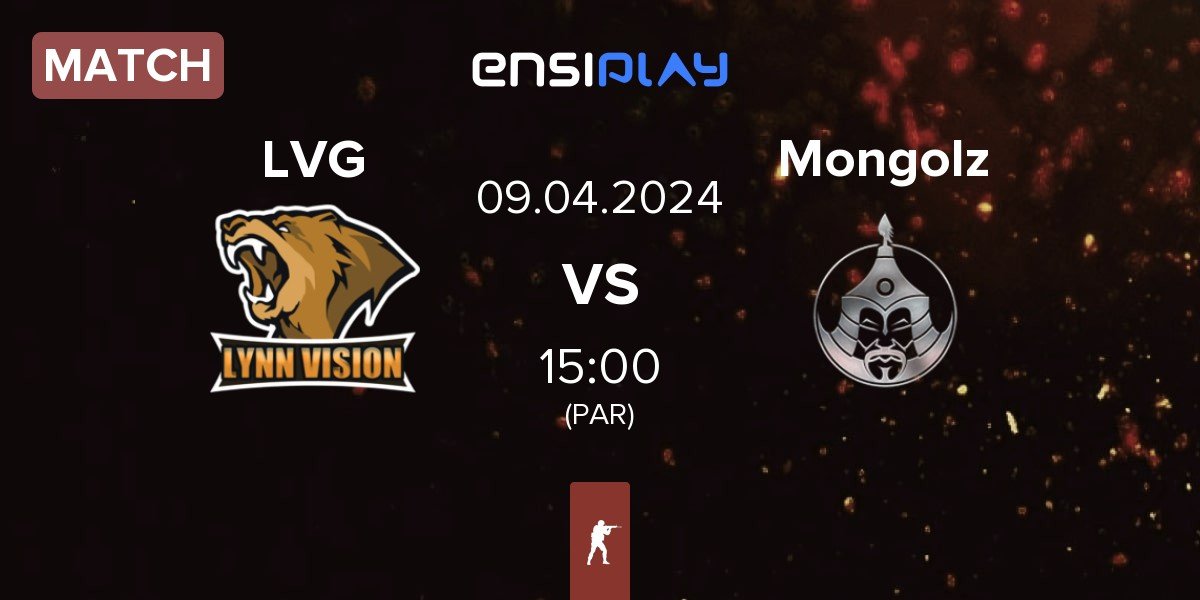 Match Lynn Vision Gaming LVG vs The Mongolz Mongolz | 09.04