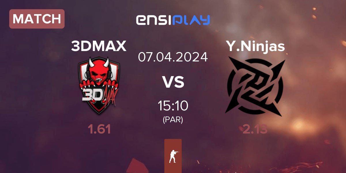 Match 3DMAX vs Young Ninjas YN | 07.04