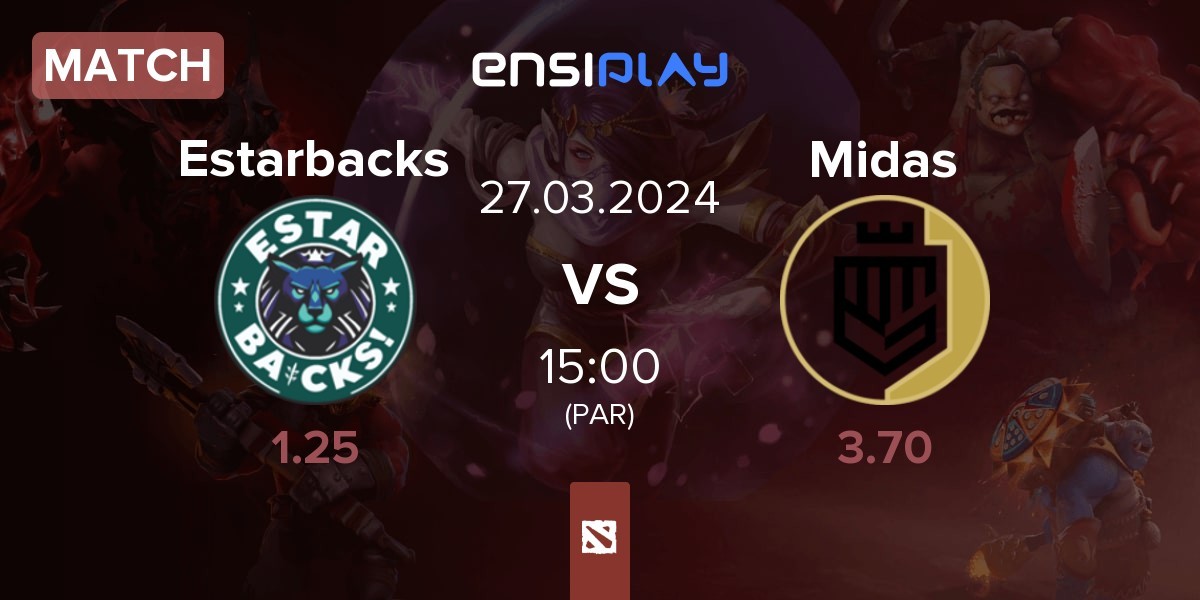 Match Estar_backs Estarbacks vs Midas Club Midas | 27.03