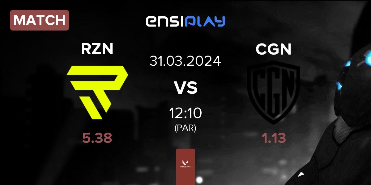 Match RIZON RZN vs CGN Esports CGN | 31.03