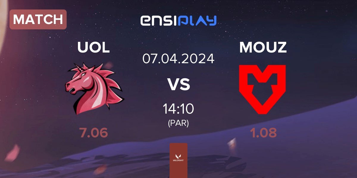 Match Unicorns of Love UOL vs MOUZ | 07.04