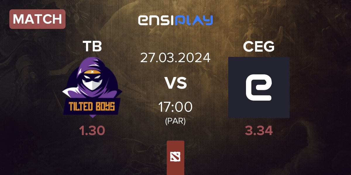 Match TILTEDBOYS TB vs CONTINUUM ESPORTS GOLD CEG | 27.03