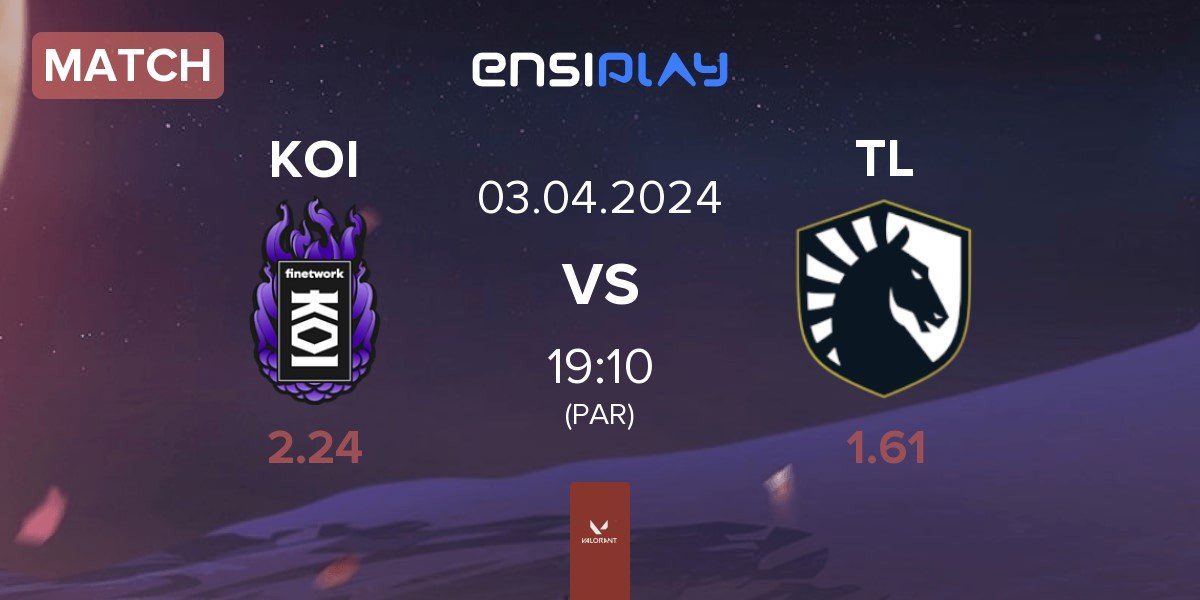 Match KOI vs Team Liquid TL | 03.04