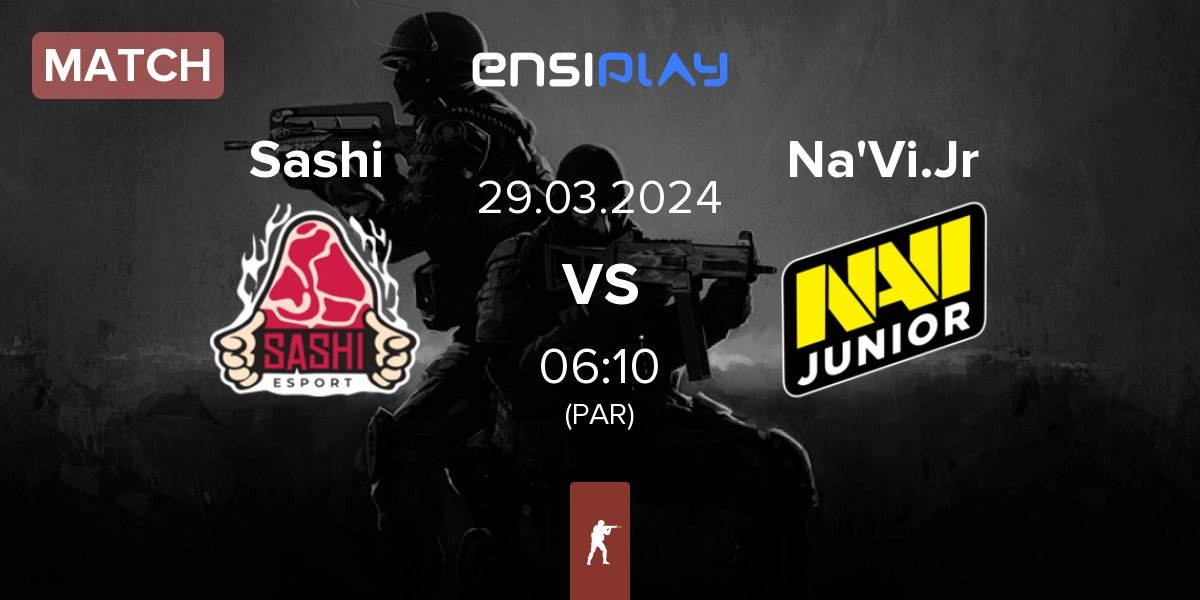 Match Sashi Esport Sashi vs Natus Vincere Junior NaVi Jr. | 29.03