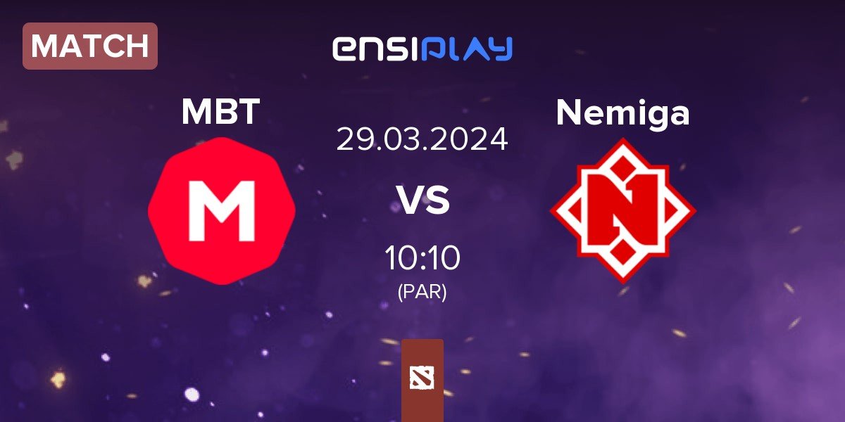 Match MarsBet Team MBT vs Nemiga Gaming Nemiga | 29.03