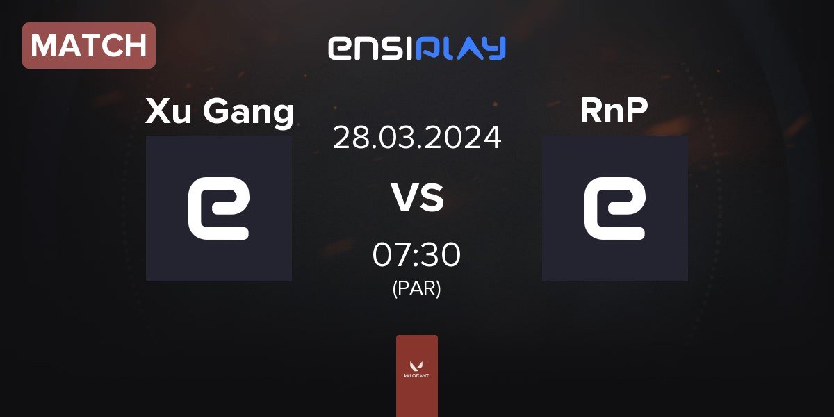 Match Xu Gang vs Rub n' Pug RnP | 28.03