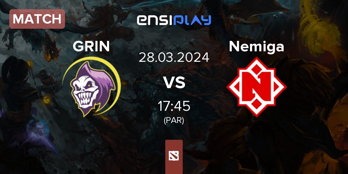 Match GRIN Esports GRIN vs Nemiga Gaming Nemiga | 28.03