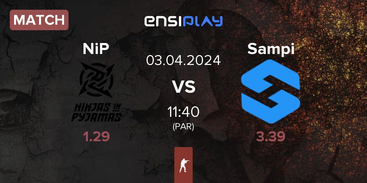 Match Ninjas in Pyjamas NiP vs Team Sampi Sampi | 03.04