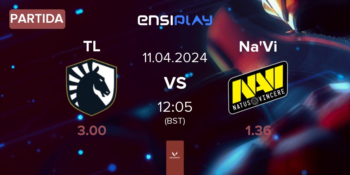 Partida Team Liquid TL vs Natus Vincere Na'Vi | 11.04