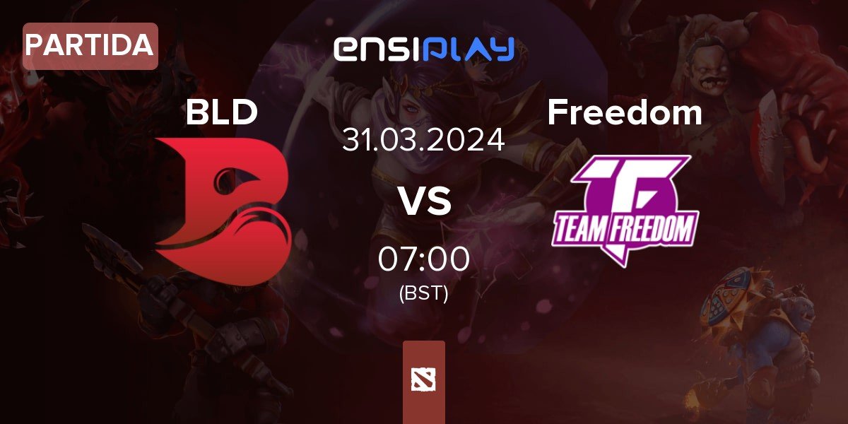 Partida Bleed Esports BLD vs Team Freedom Freedom | 30.03