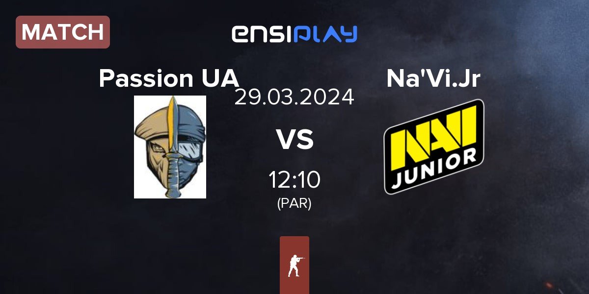 Match Passion UA vs Natus Vincere Junior NaVi Jr. | 29.03