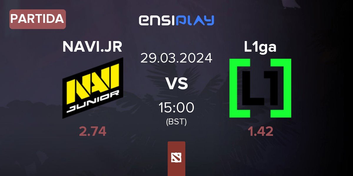 Partida Navi Junior NAVI.JR vs L1ga Team L1ga | 29.03