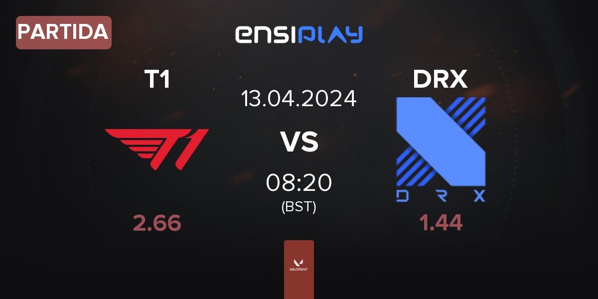 Partida T1 vs DRX | 13.04