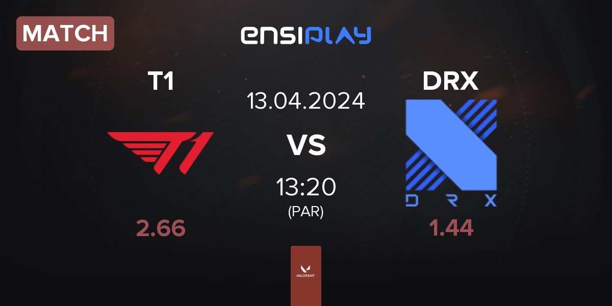 Match T1 vs DRX | 13.04