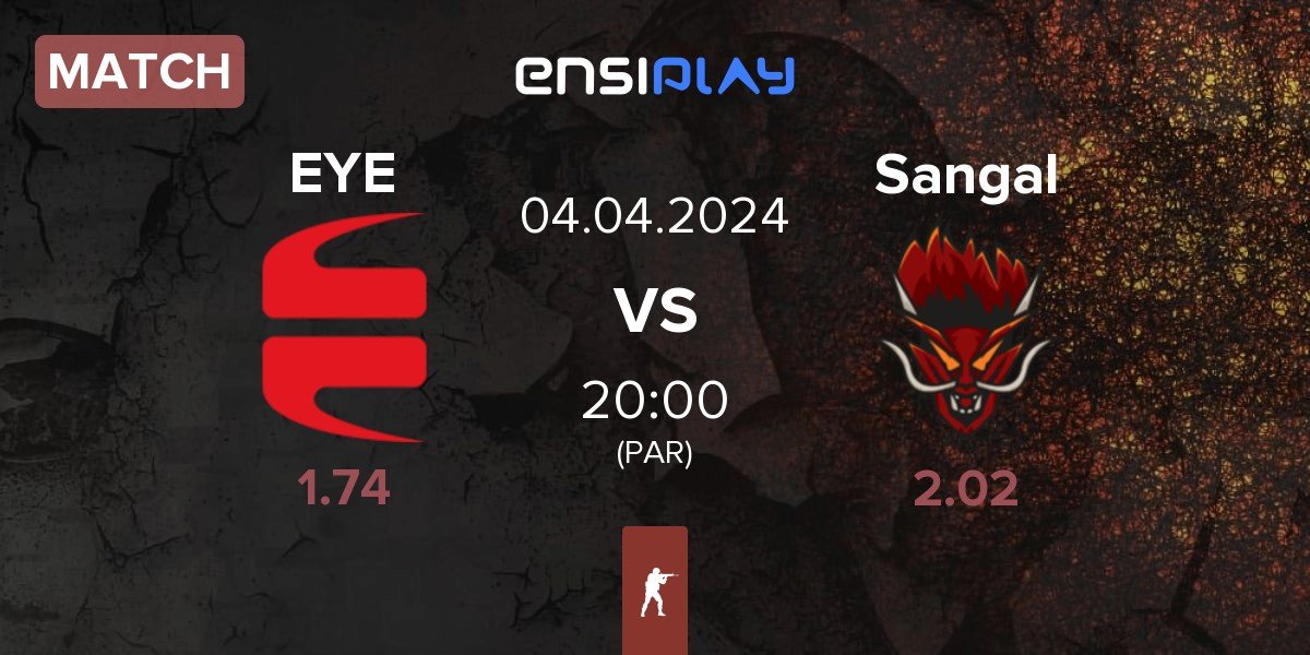 Match EYEBALLERS EYE vs Sangal Esports Sangal | 04.04