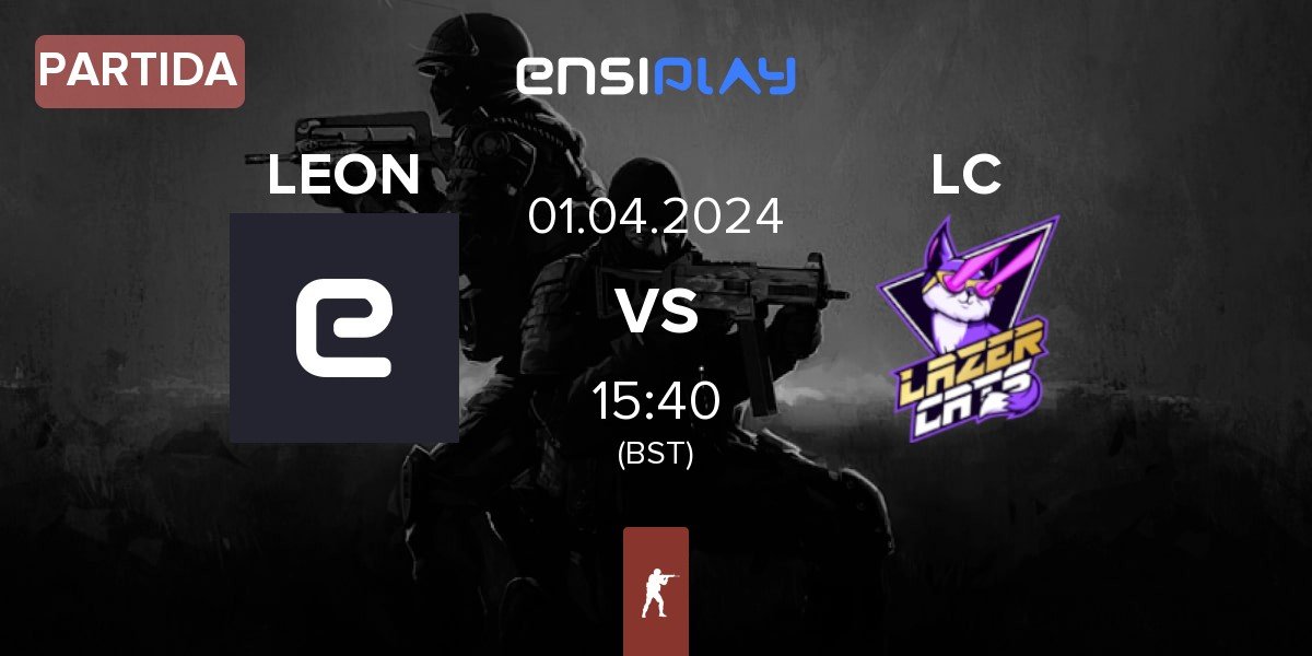 Partida LEON Esports LEON vs Lazer Cats LC | 01.04