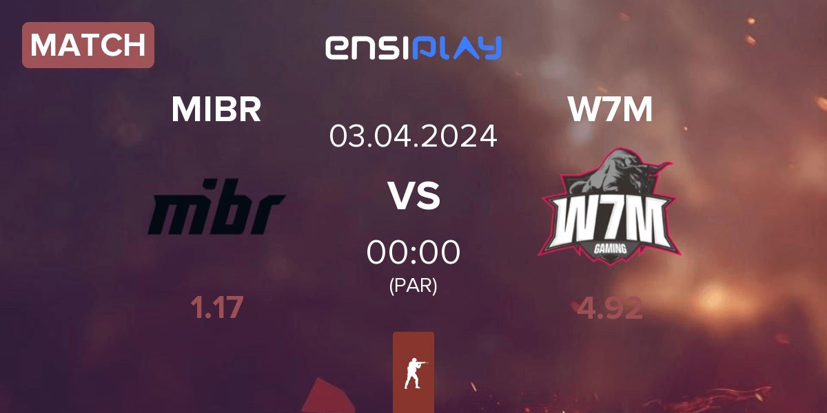 Match Made in Brazil MIBR vs W7M Esports W7M | 22.05