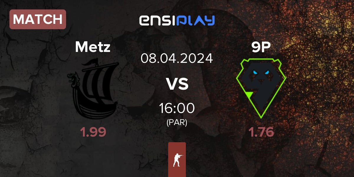 Match Metizport Metz vs 9 Pandas 9P | 08.04