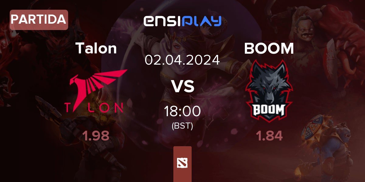 Partida Talon Esports Talon vs BOOM Esports BOOM | 02.04