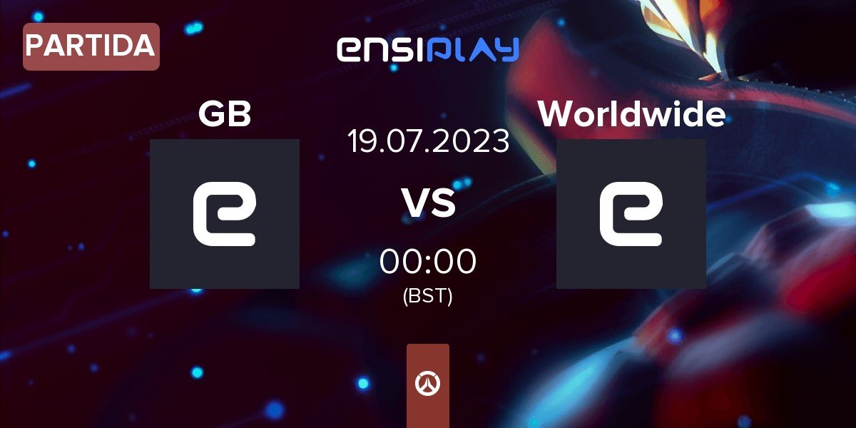 Partida Good Boys GB vs Worldwide | 19.07