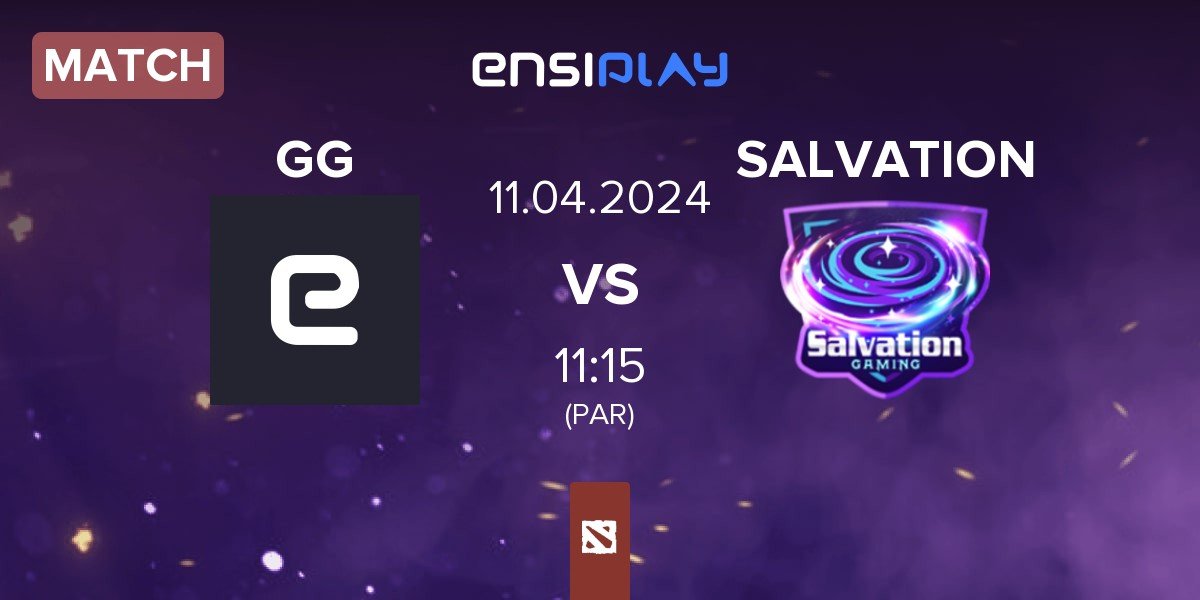 Match Grills Gaming GG vs Salvation Gaming StG | 11.04