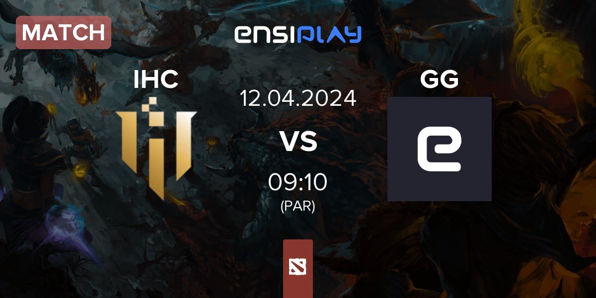 Match IHC Esports IHC vs Grills Gaming GG | 12.04