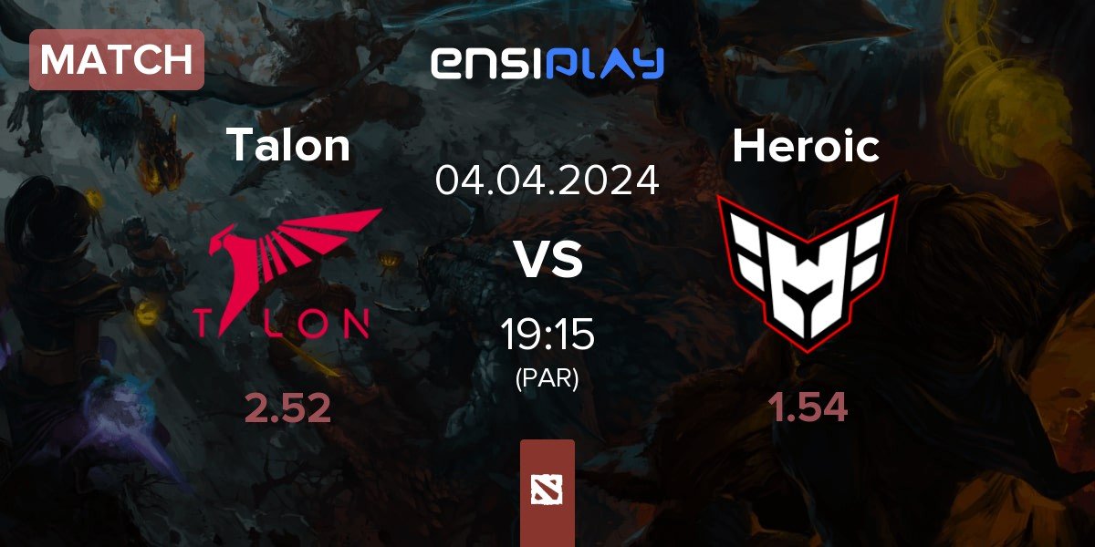 Match Talon Esports Talon vs Heroic | 04.04