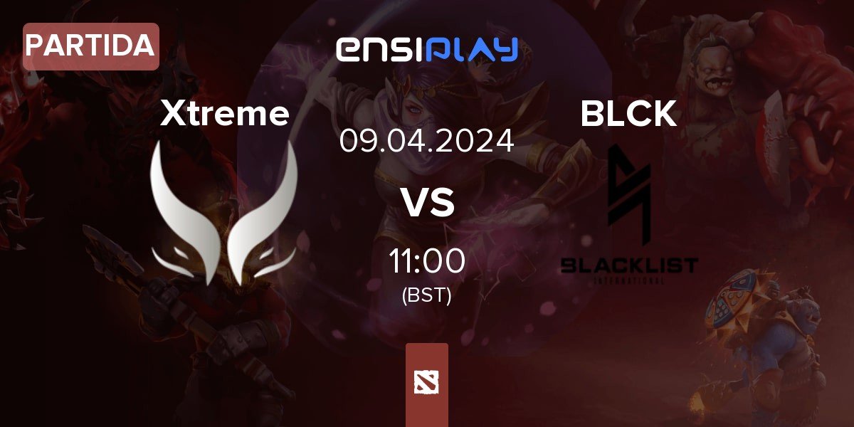 Partida Xtreme Gaming WBG.XG vs Blacklist International BLCK | 09.04