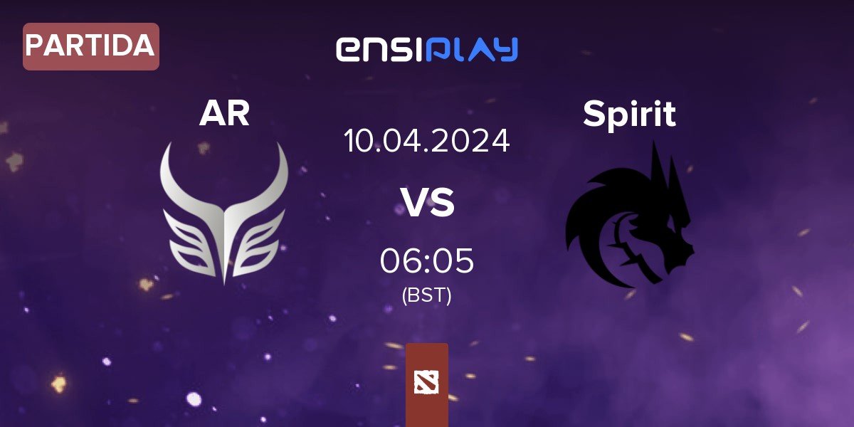 Partida Azure Ray AR vs Team Spirit Spirit | 10.04