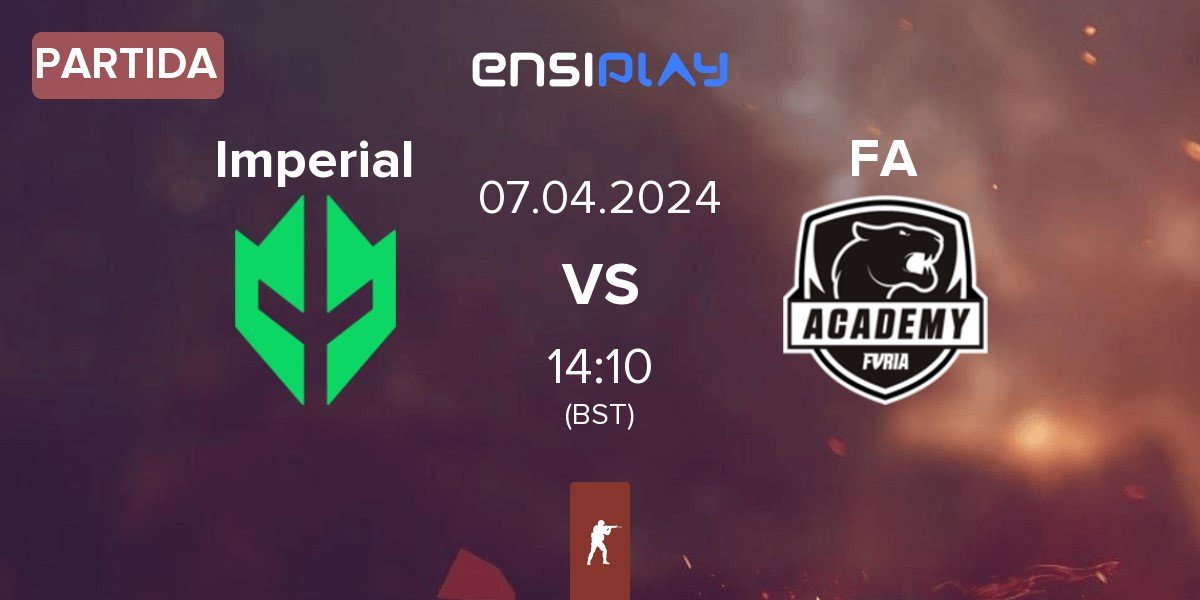 Partida Imperial Esports Imperial vs FURIA Academy FA | 07.04