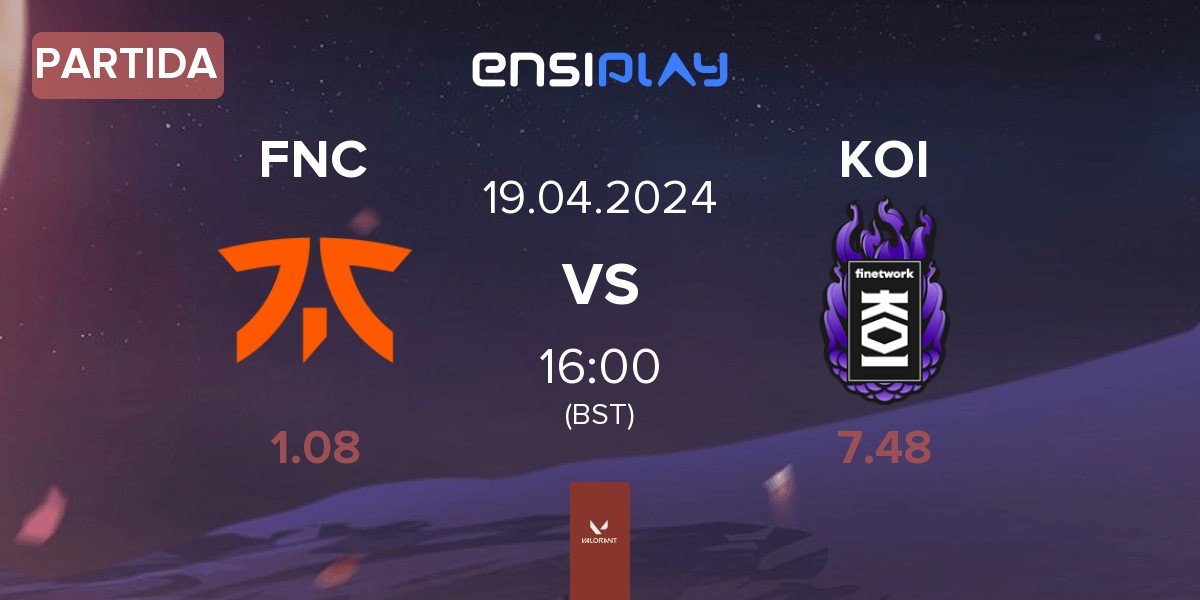 Partida Fnatic FNC vs KOI | 19.04