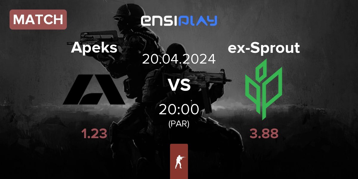 Match Apeks vs Ex-Sprout ex-Sprout | 20.04