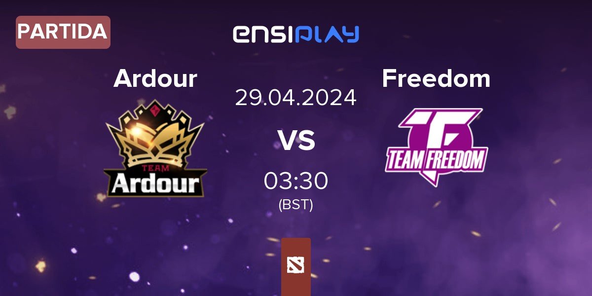 Partida Ardour vs Team Freedom Freedom | 29.04