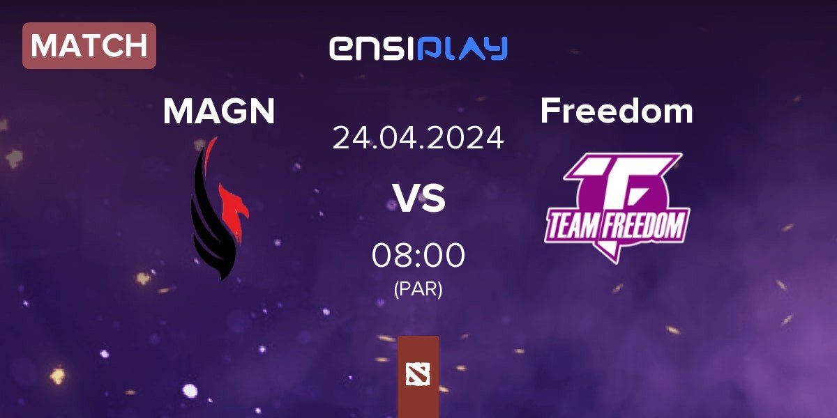 Match MAG.Nirvana MAGN vs Team Freedom Freedom | 24.04