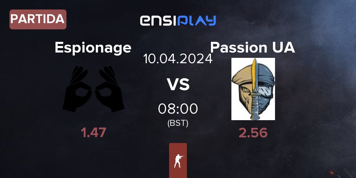 Partida Espionage vs Passion UA | 10.04