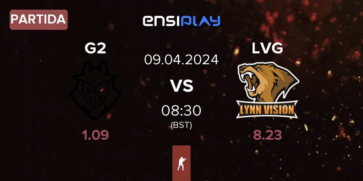 Partida G2 Esports G2 vs Lynn Vision Gaming LVG | 09.04