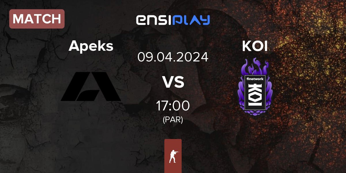 Match Apeks vs KOI | 09.04