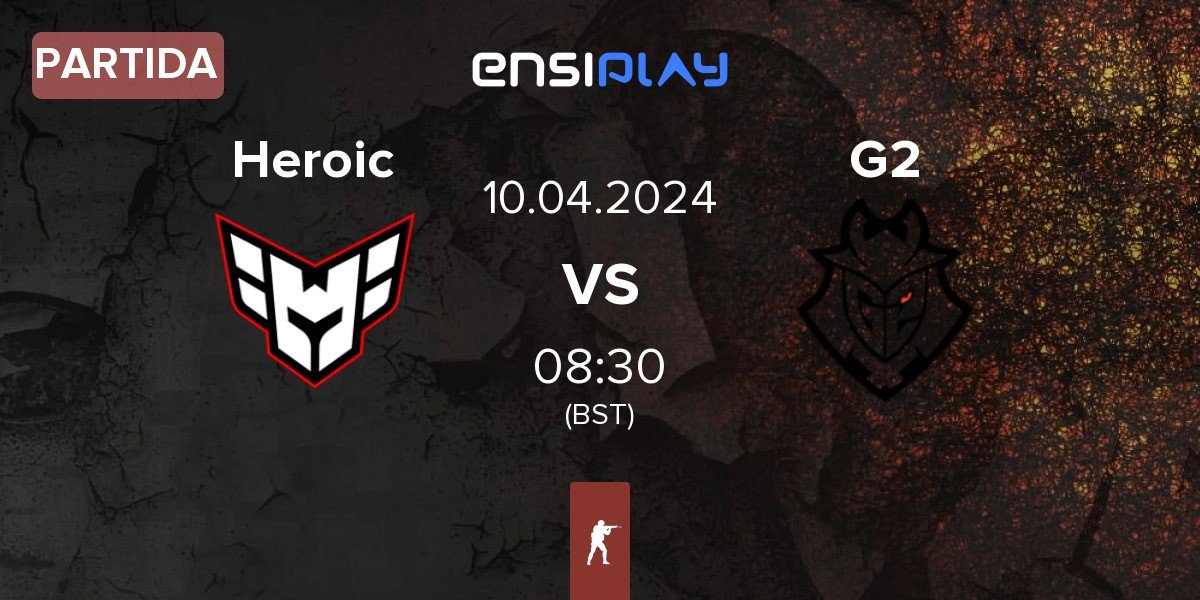 Partida Heroic vs G2 Esports G2 | 10.04