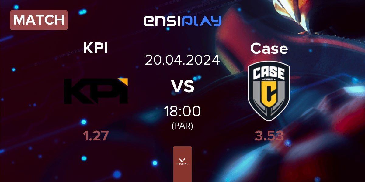 Match KPI Gaming KPI vs Case Esports Case | 20.04