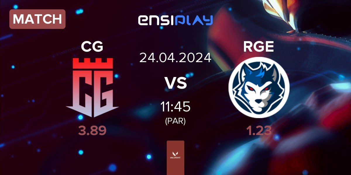 Match Carnival Gaming CG vs Reckoning Esports RGE | 24.04