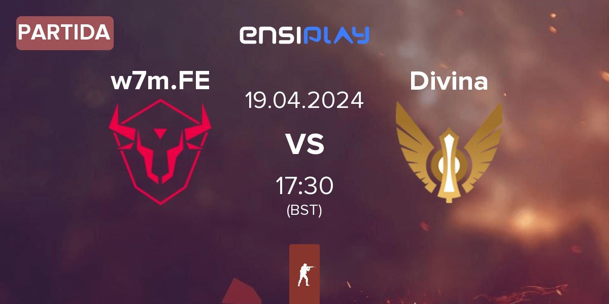 Partida w7m esports Female w7m.FE vs DIVINA Female Divina | 19.04