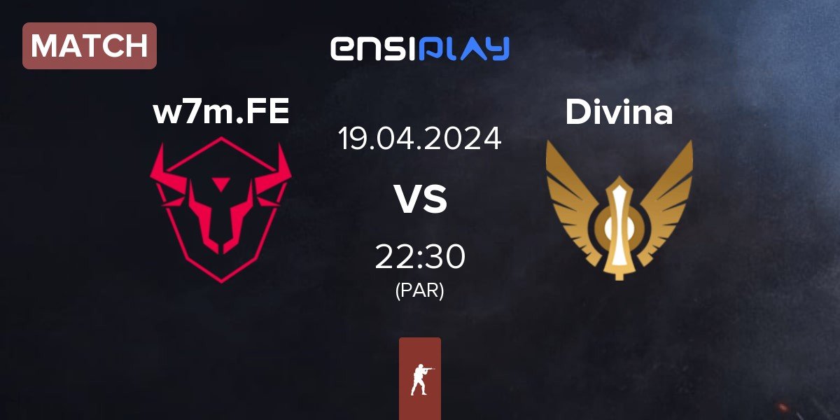 Match w7m esports Female w7m.FE vs DIVINA Female Divina | 19.04