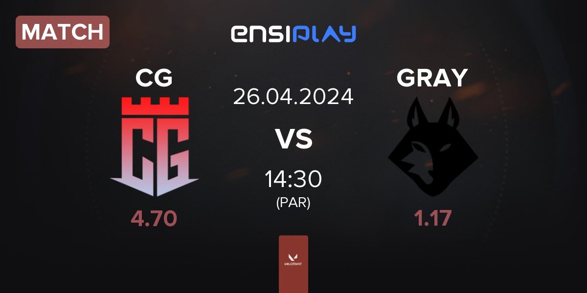 Match Carnival Gaming CG vs Grayfox Esports GRAY | 26.04