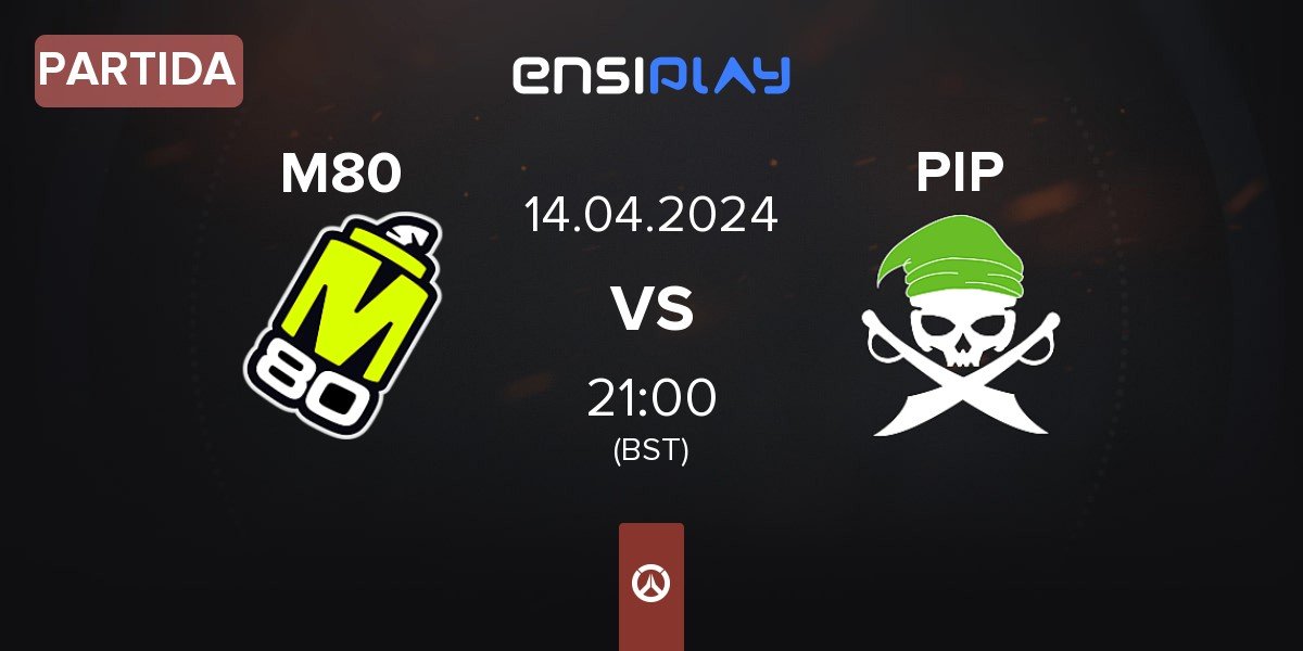 Partida M80 vs Pirates in Pyjamas PIP | 13.04