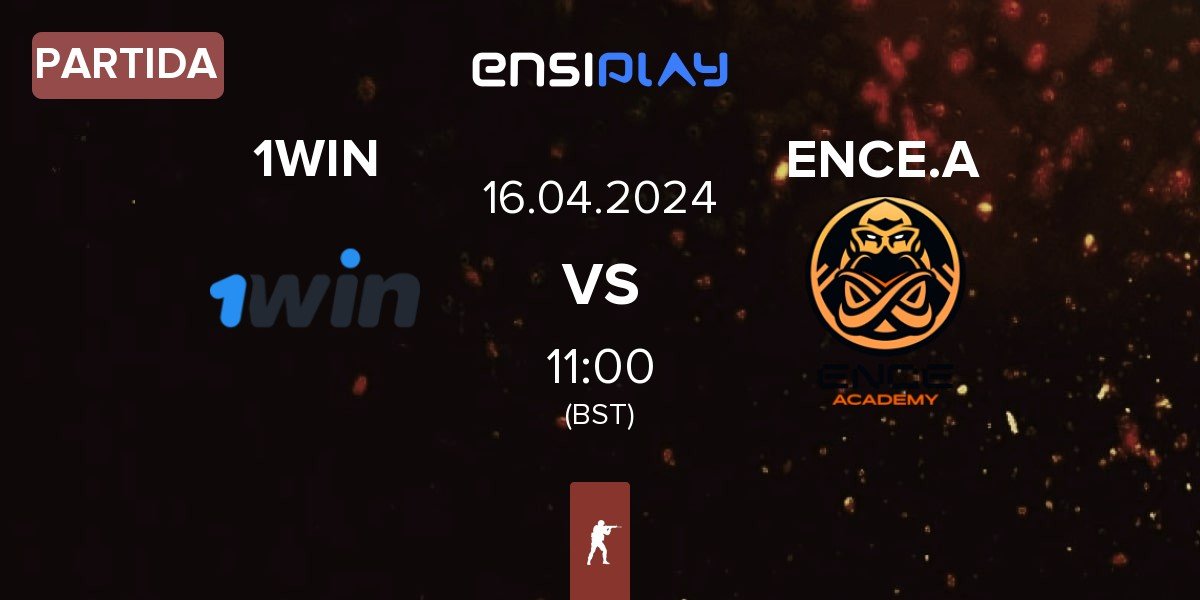 Partida 1WIN vs ENCE Academy ENCE.A | 16.04