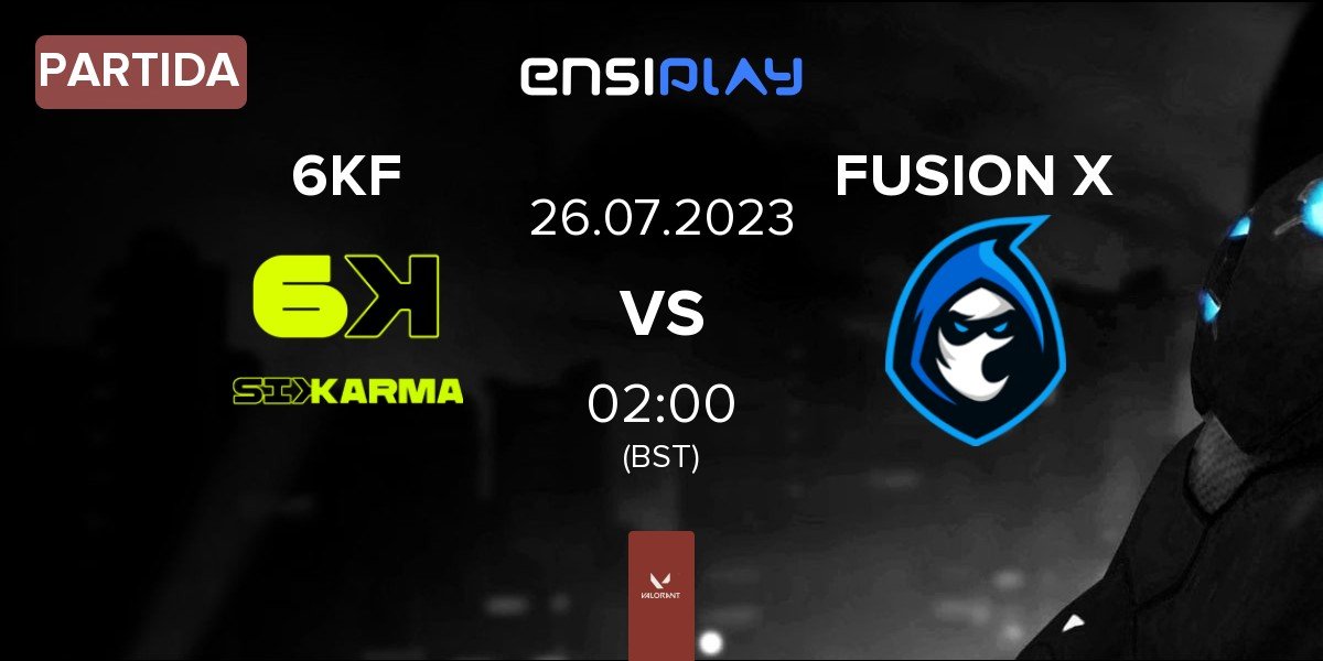 Partida Six Karma Femenil 6KF vs FUSION X | 26.07